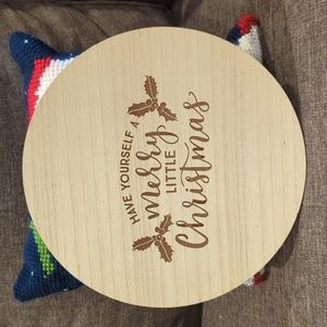 Have yourself a merry little Christmas woodlike sign